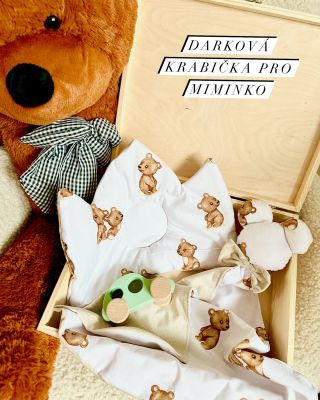 Dárková krabička s dárečky od nás potěší každé novopečené rodiče a jejich miminko 🙂🥰❤️ Už máte objednáno?...